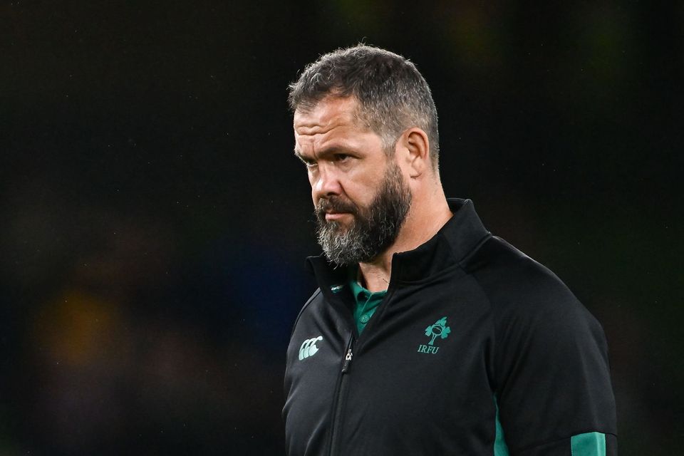 'There is a lot of work to be done and this November is a crucial window for Andy Farrell.' Photo: Piaras Ó Mídheach/Sportsfile